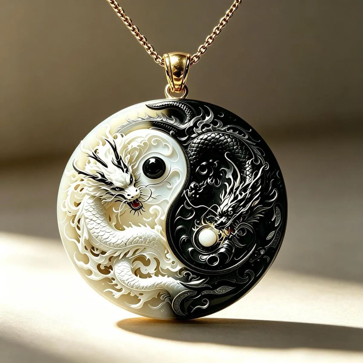 Exquisite Pattern Pendant Necklace – Stainless Steel Alloy Base with Glass Cabochon, Beautiful Design Jewelry, Great Gift for Women & Girls